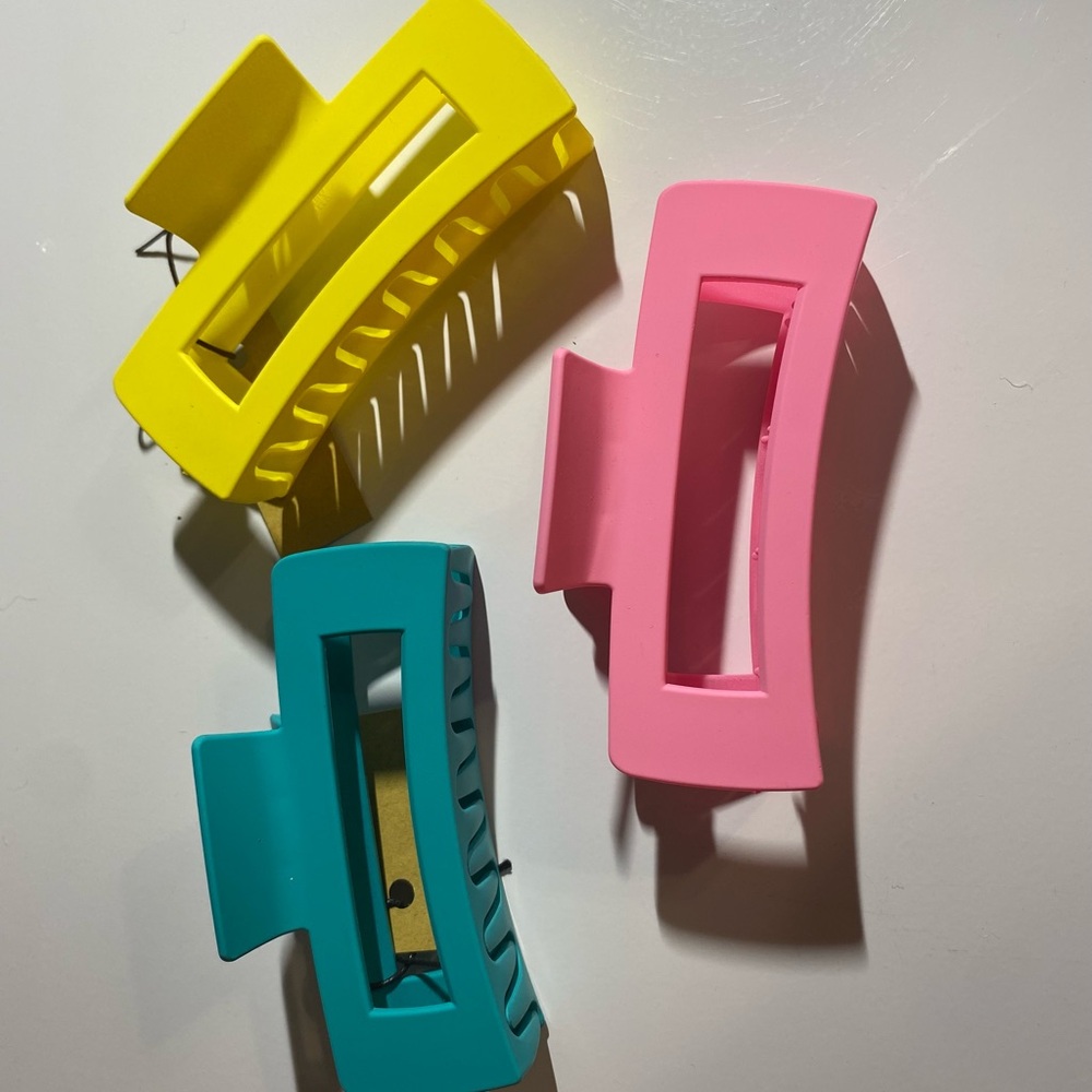 Set of Colorful Hair Clips